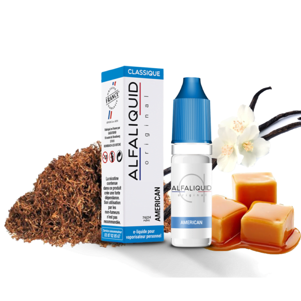 E-LIQUIDE AMERICAN ORIGINAL ALFALIQUID 10ML