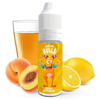 E-LIQUIDE PECHE CITRON MONSIEUR BULLE LIQUIDEO 10ML