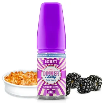 ARÔME CONCENTRÉ BLACKBERRY CRUMBLE 0% SUCRALOSE DINNER LADY 30ML