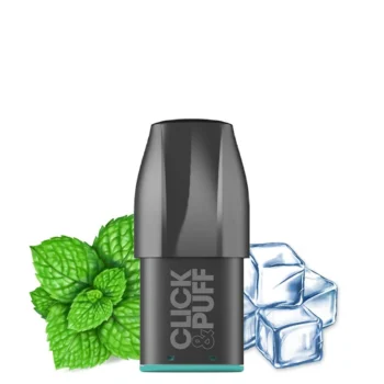 CAPSULES PRE-REMPLIES COOL MINT CLICK&PUFF X-BAR 650 PUFF