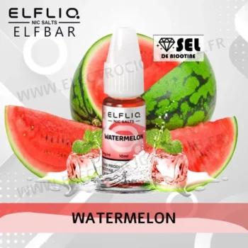 E-LIQUIDE SEL DE NICOTINE WATERMELON ELFLIQ ELF BAR 10ML