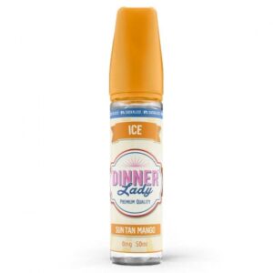 E-LIQUIDE SUN TAN MANGO ICE 0% SUCRALOSE DINNER LADY 50ML