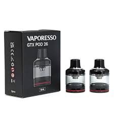 CARTOUCHES GTX POD 26 VAPORESSO (X2)