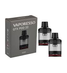 CARTOUCHES GTX POD 22 VAPORESSO (X2)