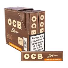 FEUILLES OCB SLIM VIRGIN PAPER