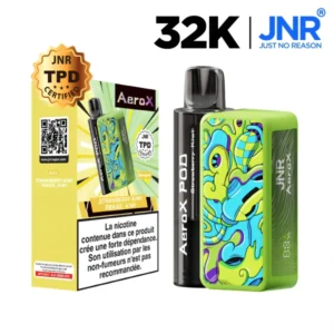 PUFF TPD FRAISE KIWI AEROX JNR 32000 PUFF