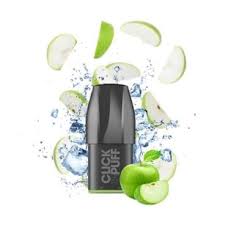 CAPSULES PRE-REMPLIES POMME VERTE CLICK&PUFF X-BAR 650 PUFF