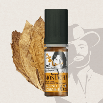 E-LIQUIDE TABAC BLOND MOSTACHA 10ML