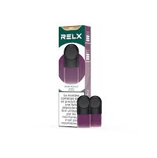 CAPSULE PRÉ-REMPLIE VIOLET ACIDULE RELX (X2)