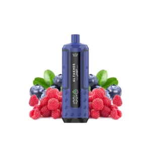 PUFF TPD BLUEBERRY RASPBERRY HYPER MAX CROWN BAR AL FAKHER 30K