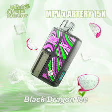 PUFF TPD BLACK DRAGON ICE X ARTERY MA PETITE VAPE 15K PUFFS