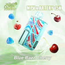 PUFF TPD BLUE RAZZ CHERRY X ARTERY MA PETITE VAPE 15K PUFFS