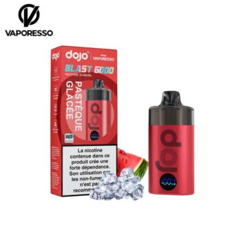 PUFF TPD PASTEQUE GLACEE BLAST DOJO VAPORESSO 6K PUFFS