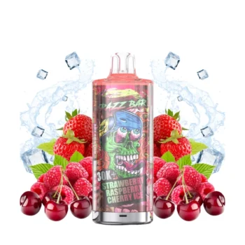 PUFF TPD STRAWBERRY RASPBERRY CHERRY ICE RAZZ BAR 30K