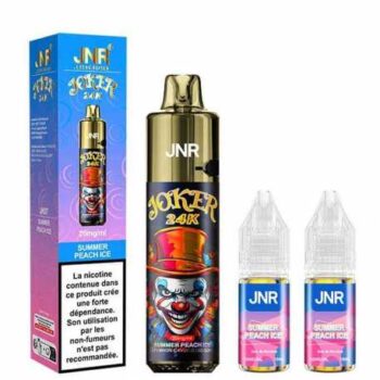 PUFF TPD SUMMER PEACH ICE JOKER JNR 24K PUFFS
