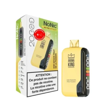 PUFF TPD KIWI GOYAVE FRUIT DE LA PASSION NONIC GALAXY 11 AROMA KING 20K PUFFS